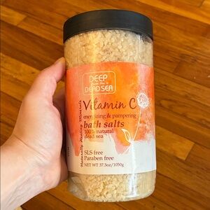 Deep from the Dead Sea Vitamin C Bath Salts